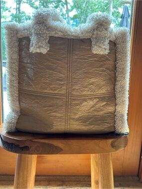 Stand Studio ‘Lolita’ Bag with Sherpa Trim